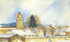 Februar: Bergfried, Freistadt